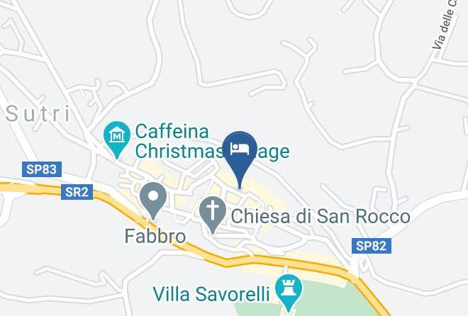 Viterbo - Maison San Francesco Maps