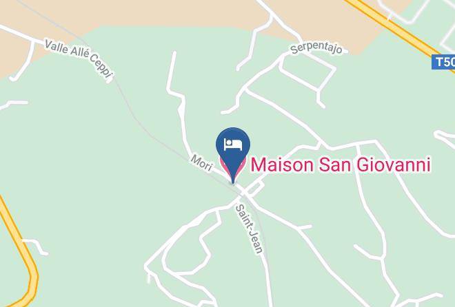 Northernsica - Maison San Giovanni Maps