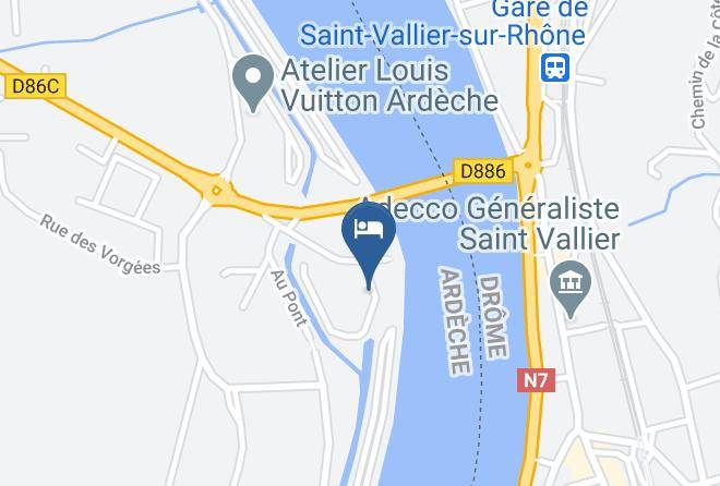 Ardeche - Maison Sarras Maps