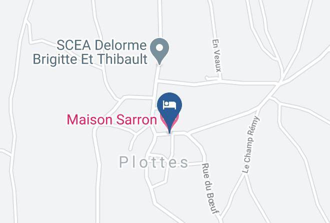Saone Et Loire - Maison Sarron Maps