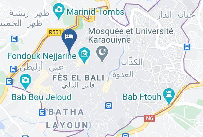 Fez - Maison Sekaya Maps