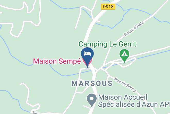 Hautes Pyrenees - Maison Sempe Maps