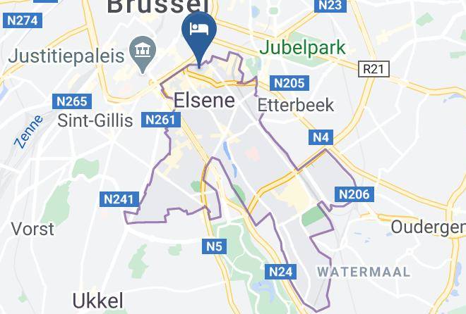 Elsene - Maison Serafino Maps