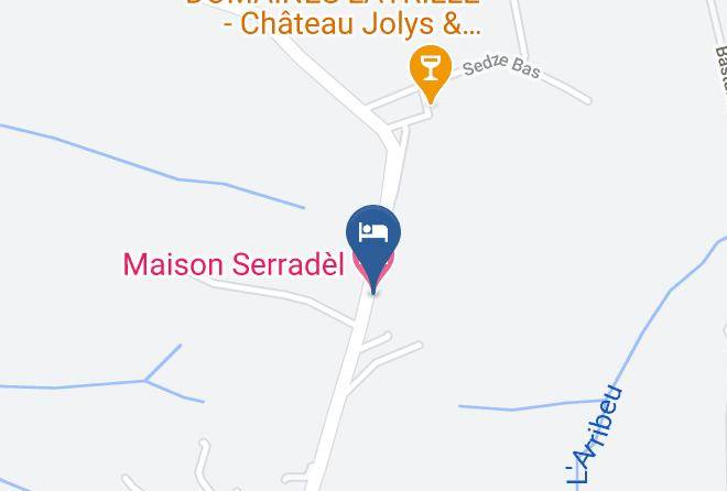 Pyrenees Atlantiques - Maison Serradel Maps