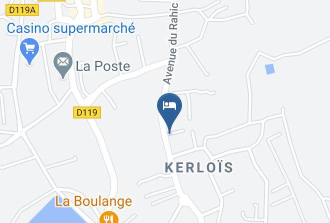 Morbihan - Maison Vacances Carnac Pour 4 Personnes Maps