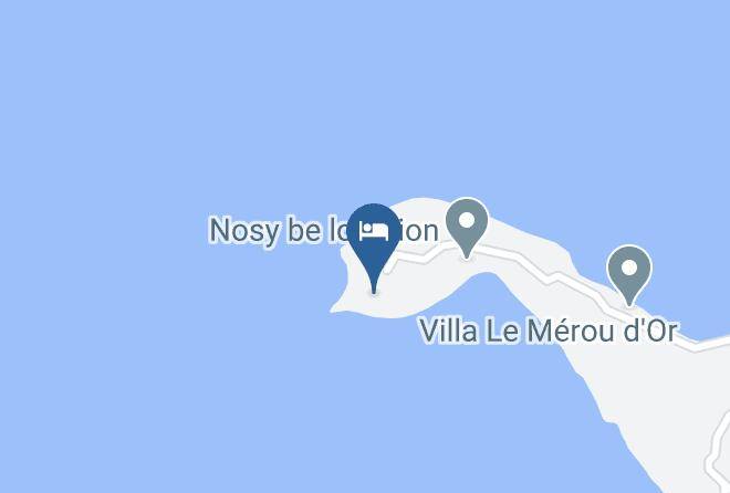 Nosy Be - Maison Varangue Maps