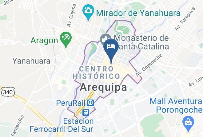 Arequipa - Maison Verte Maps