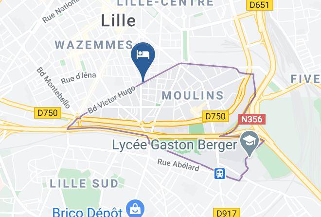 Nord - Maison Victor Hugo Maps
