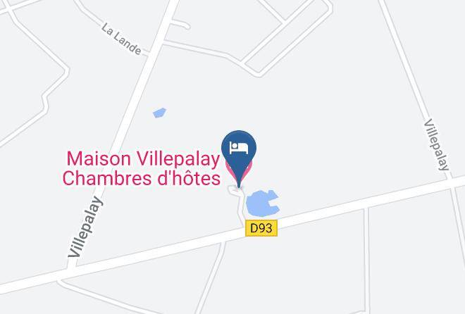 Loir Et Cher - Maison Villepalay Chambres D'hotes Maps