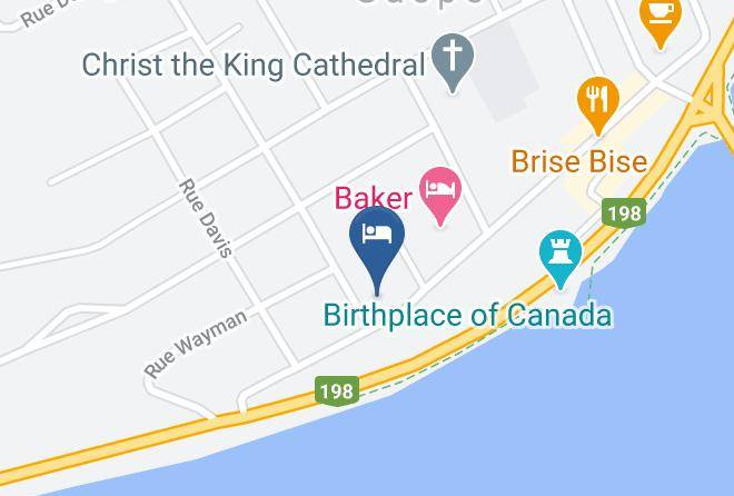 La Cote De Gaspe Regional County Municipality - Maison William Wakeham Maps
