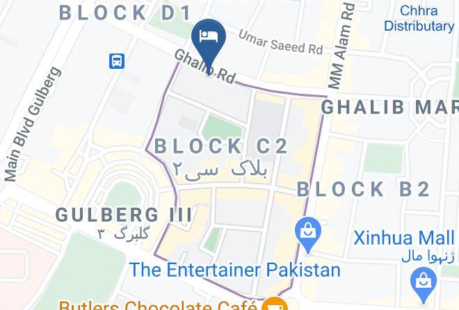 Islamabad - Maisonette Hotels & Resorts Maps
