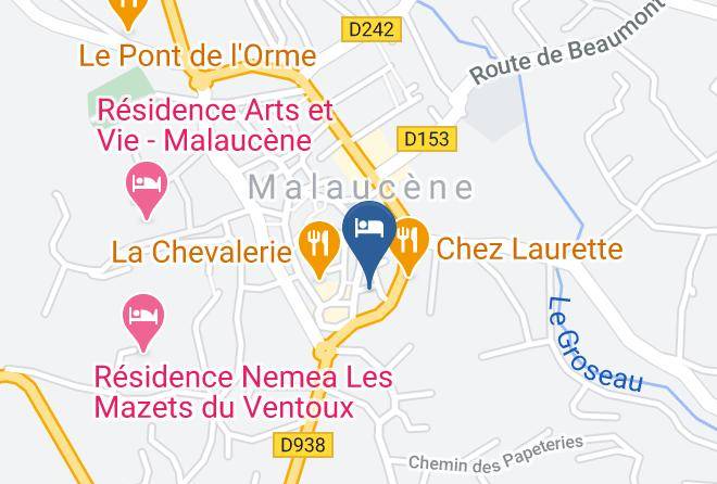 Vaucluse - Maisonnette Malaucene Maps