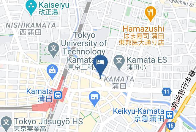 Ota Ward - Maisonphilippe Haneda Maps