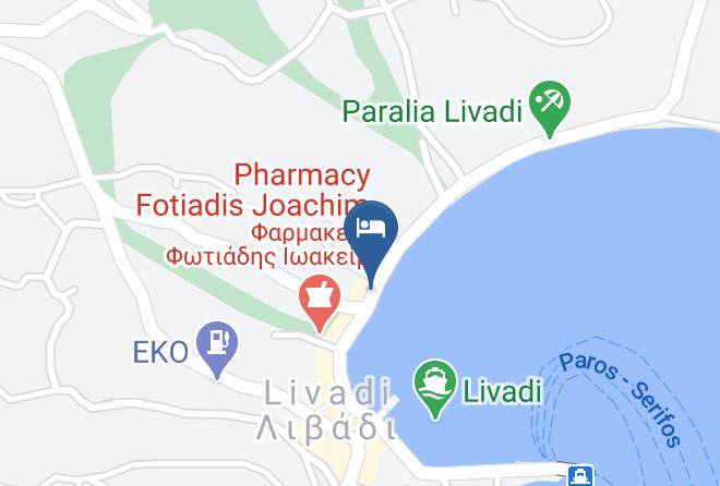 Milos - Maistrali Hotel Serifos Maps