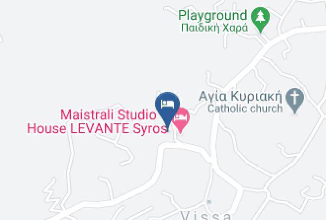 Syros - Maistrali Studio Ponente & Sirocco Syros Maps
