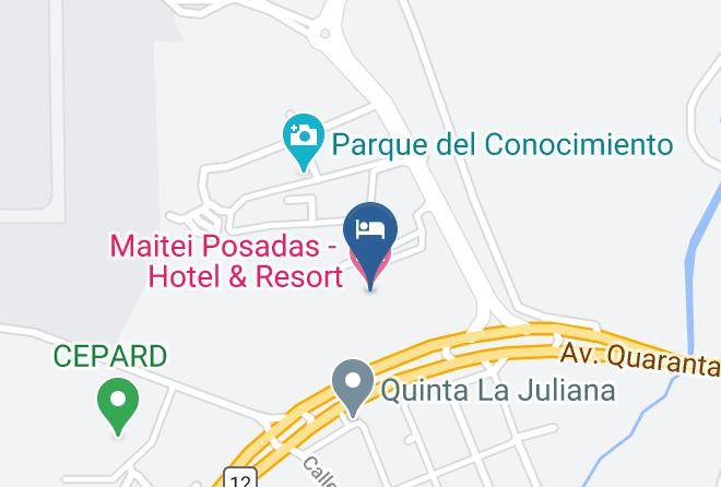 Misiones City - Maitei Posadas Hotel & Resort Maps
