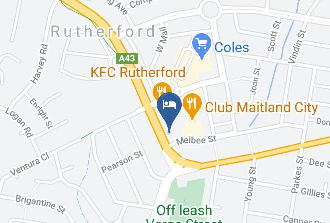 Maitland - Maitland City Motel Maps