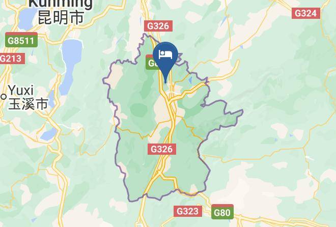 Maitreya Tianchidu Hot Spring Resort Map