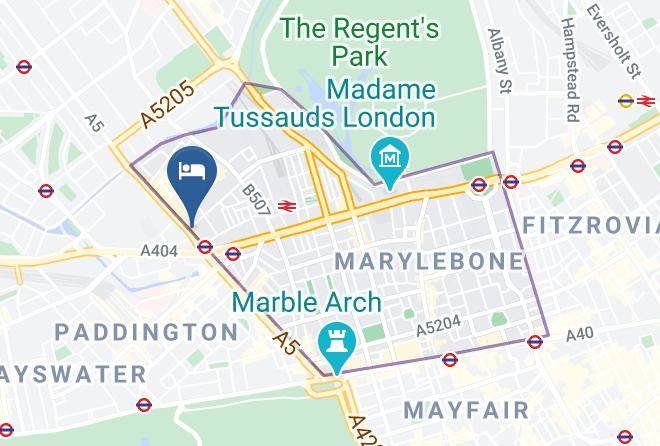 London - Maitrise Hotel Edgware Road Maps
