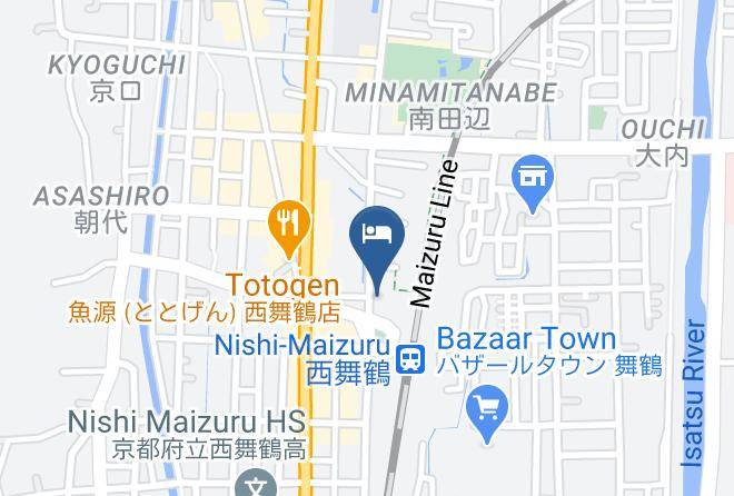 Maizuru City - Maizuru Grand Hotel Maps