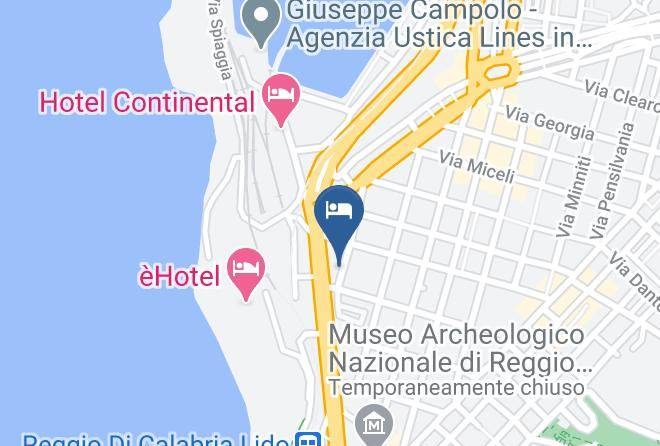 Reggio Di Calabria - Maja B&b Maps