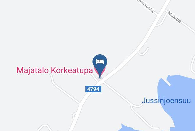 Savonlinna - Majatalo Korkeatupa Maps