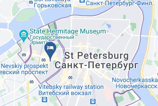 Saint Petersburg - Majestic Boutique Hotel Deluxe Maps