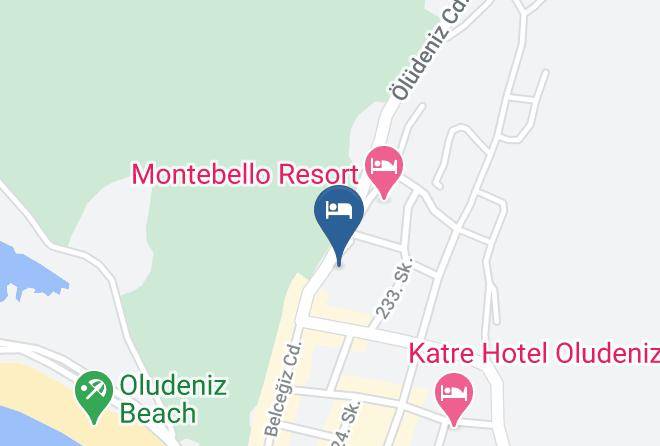 Fethiye - Majestic Hotel Maps