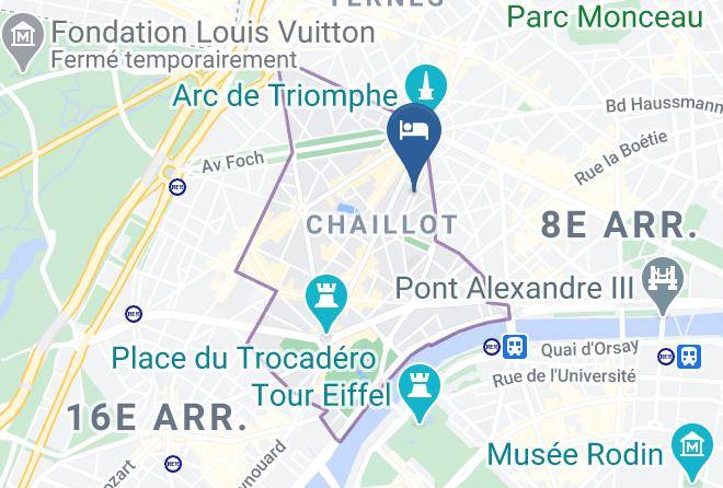 Paris - Restaurant Du Majestic Hotel Spa Champs Elysees Maps