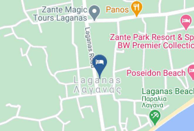 Zakinthos - Majestic Spa Hotel Maps
