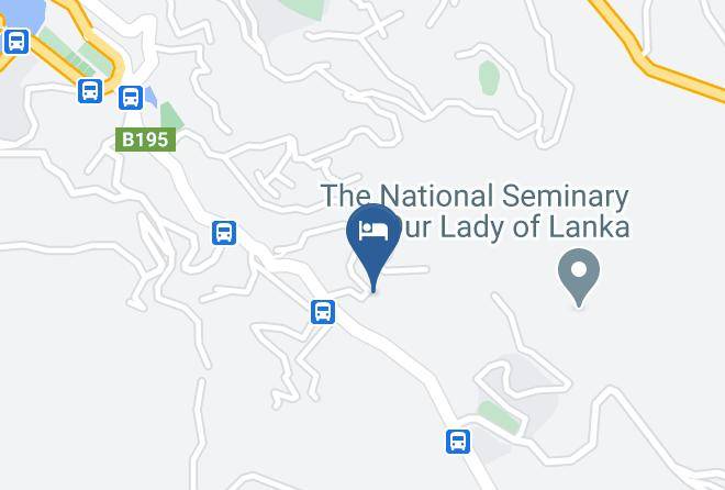 Kandy - Majestic Tourist Hotel Maps