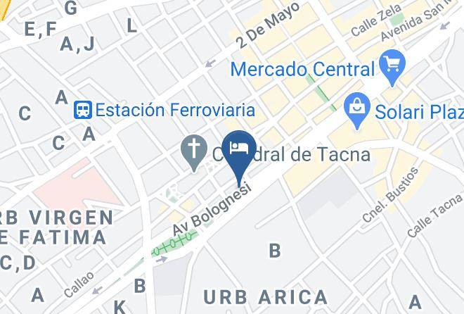Tacna - Majestuoso Hospedaje Maps