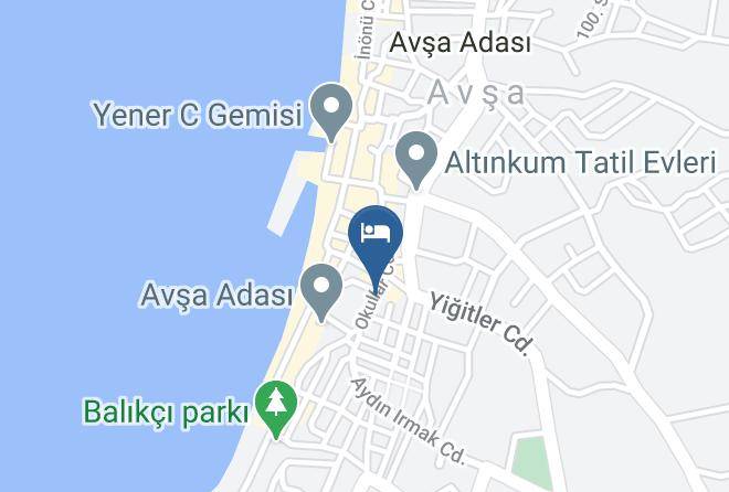 Marmara District - Majesty Zozan Otel Avsa Adasindaki Eviniz Maps
