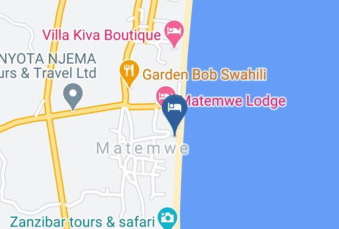 Zansibar North Central - Maji Lodge Maps