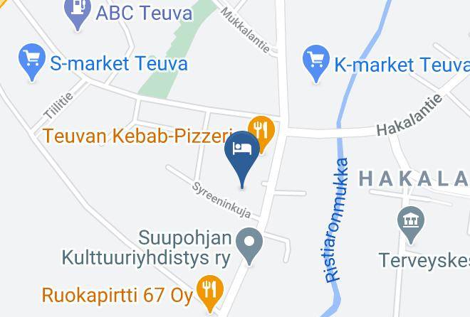 Teuva - Majoitus Hermanni Maps