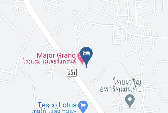 Amphoe Chum Phae - Major Grand Sport Club Maps