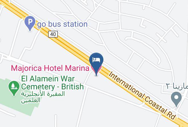 El Alamein - Majorica Hotel Marina Maps