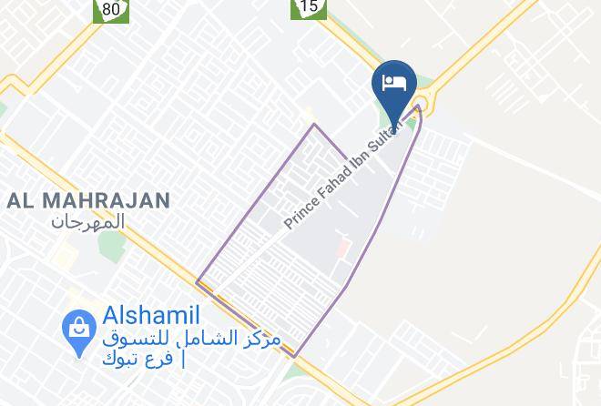 Tabuk - Makarim Tabuk Hotel Maps