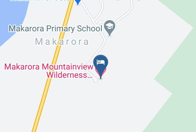 Queenstown Lakes - Makarora Mountainview Wilderness Accommodation Maps