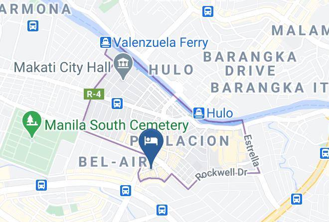 Metro Manila - Makati Palace Hotel Maps