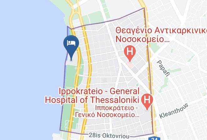 Salonica - Makedonia Palace Hotel Maps