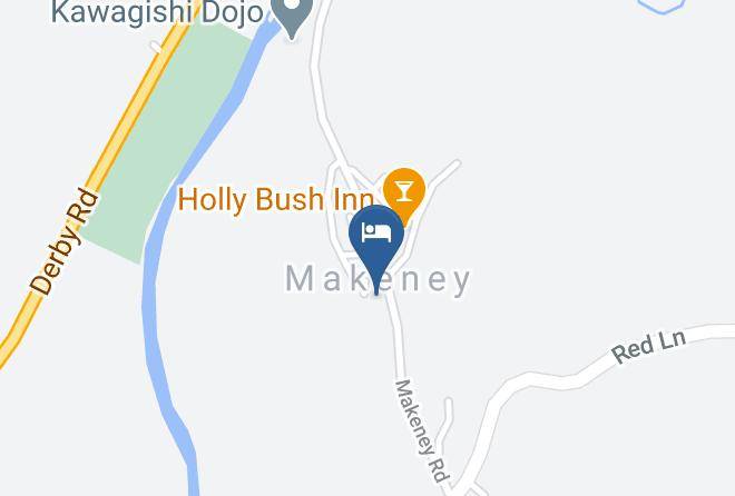 Derbyshire - Makeney Hall Hotel Maps