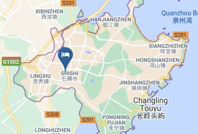 Quanzhou - Makerihe Hotel Maps