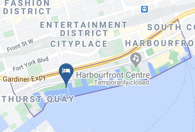 Toronto - Making Waves Boatel Maps
