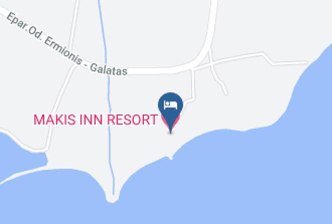 Makis Inn Resort Map