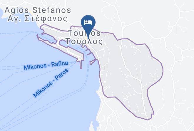 Mykonos - Makis Place Maps