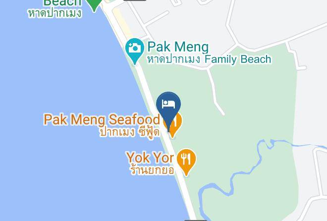 Amphoe Sikao - Makmai Resort Pak Meng Beach Trang Maps