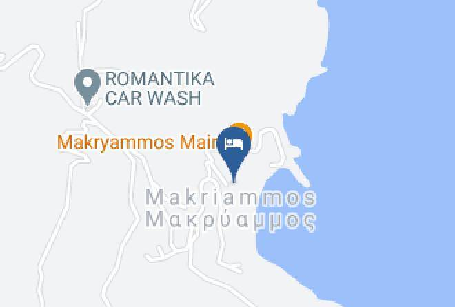 Thasos - Makryammos Bungalows Maps