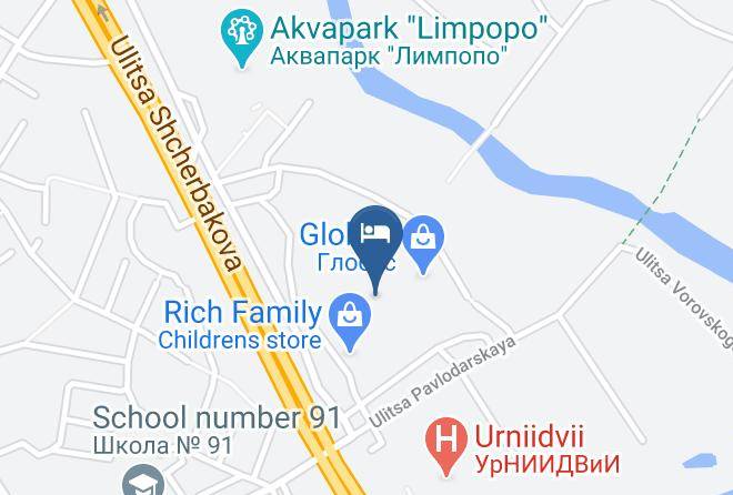 Yekaterinburg - Maksim Hotel Maps