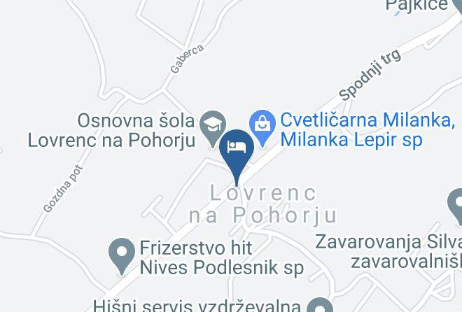 Lovrenc Na Pohorju - Maksimilijan Urbanc Sobodajalec Maps
